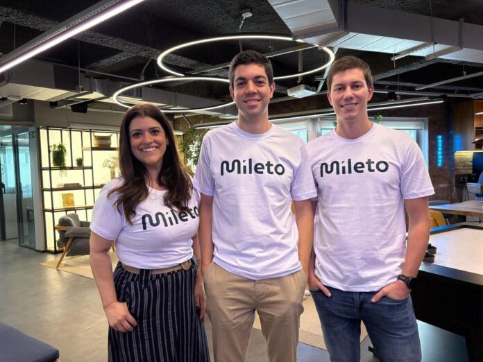 Giuliano Amaral, Priscilla Fraga, Victor B olonha_co-founders Mileto