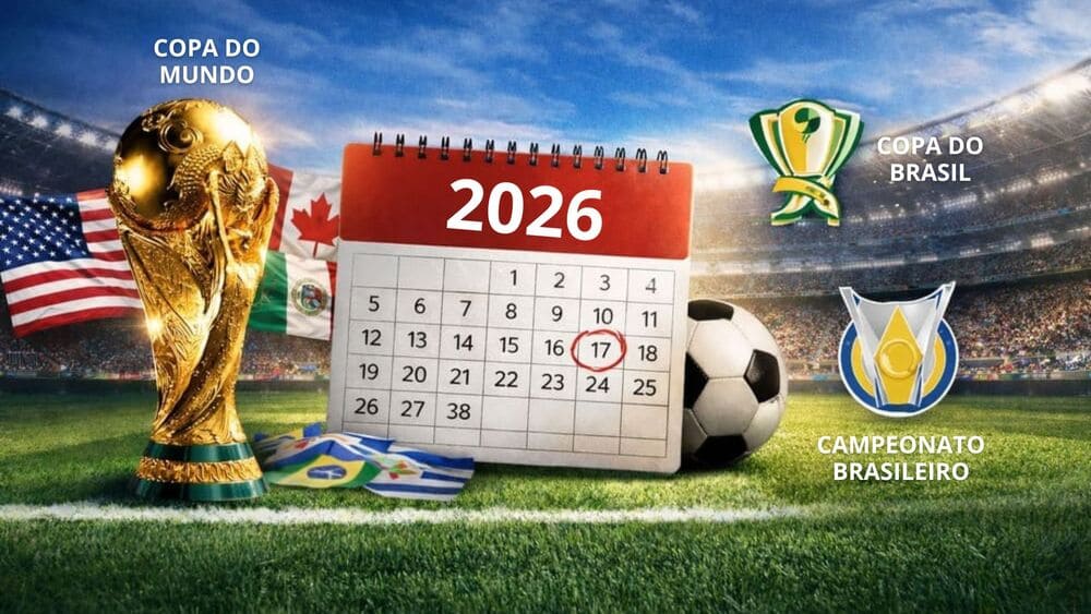 Calendario 2026 do Futebol