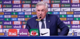 Treinador da Seleção Carlo Ancelotti
