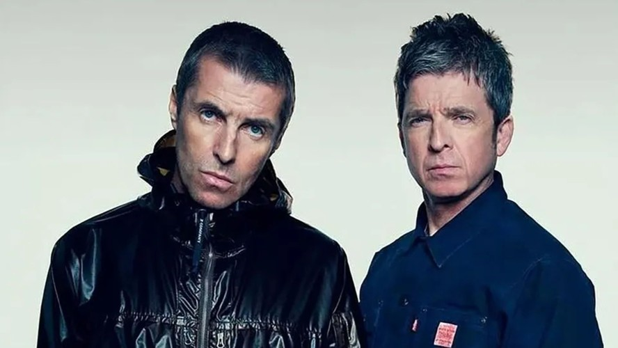 Liam e Noel Gallagher, líderes do Oasis