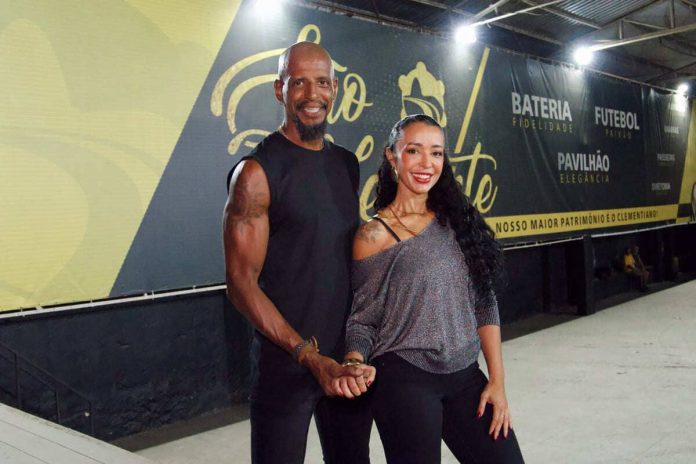 Aline Kelly e Paulo Borges São Clemente