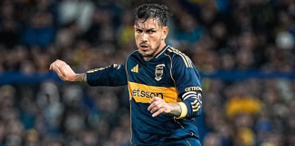 Paredes atuando pelo Boca Juniors - Foto: Divulgação/ @BocaJrsOficial.