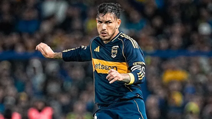 Paredes atuando pelo Boca Juniors - Foto: Divulgação/ @BocaJrsOficial.